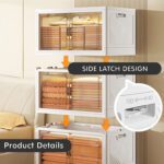 DR.STORAGE 3/5 Layers Large Capacity Storage Cabinet Folable Storage Cabinet Almari Pakaian