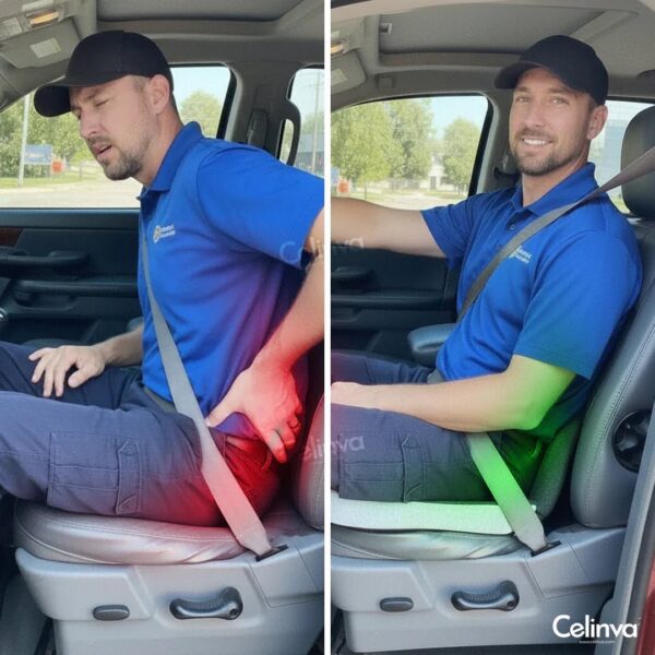 Loved by 12.429+ Customers CelinvaTM Orthopedic Cushion Recommended by DR, Andy | Spine specialis