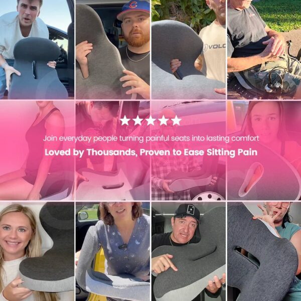 Loved by 12.429+ Customers CelinvaTM Orthopedic Cushion Recommended by DR, Andy | Spine specialis